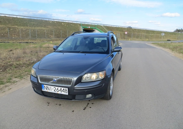 Volvo V50 cena 9400 przebieg: 238000, rok produkcji 2005 z Nidzica małe 56